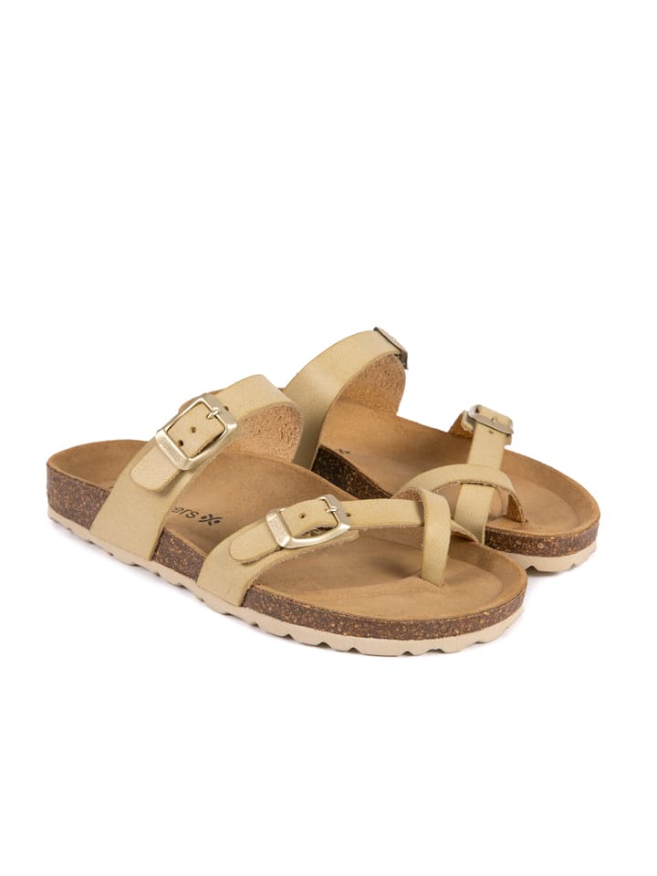 BABUNKERS Family Japonki w kolorze beżowym rozmiar: 41