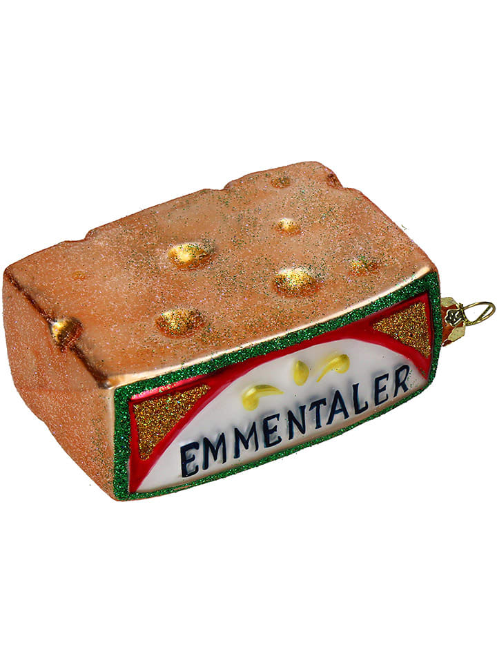 Kersten Bombka "Emmentaler" w kolorze złotym - wys. 11,4 cm rozmiar: onesize