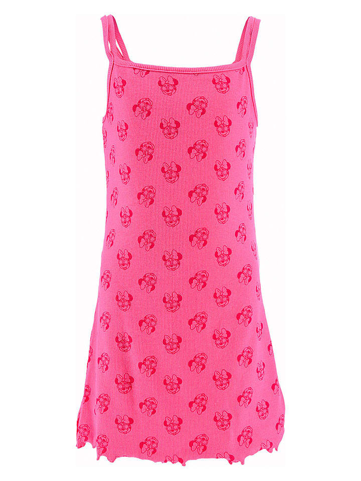 Disney Minnie Mouse Sukienka "Minnie" w kolorze różowym rozmiar: 98