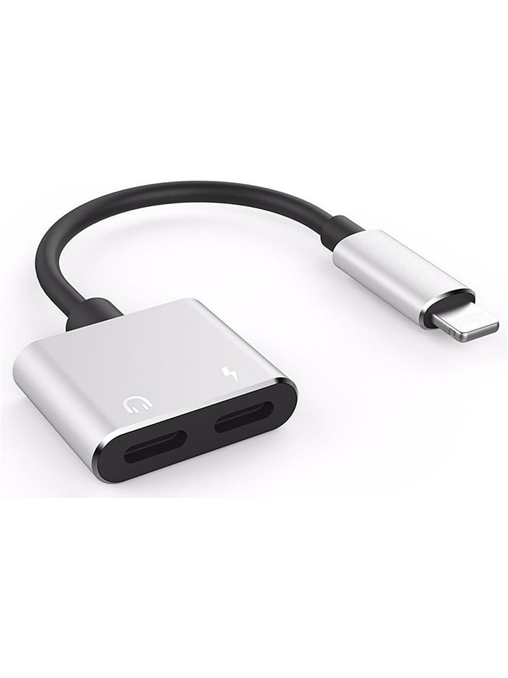 SWEET ACCESS Adapter lightning w kolorze srebrnym rozmiar: onesize