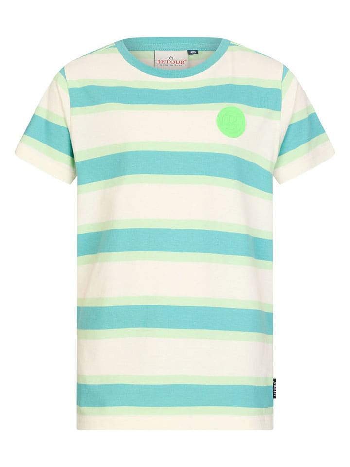 Retour Koszulka "Lovis" w kolorze turkusowym rozmiar: 104