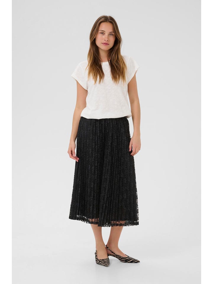 CULTURE Spódnica w kolorze czarnym rozmiar: S