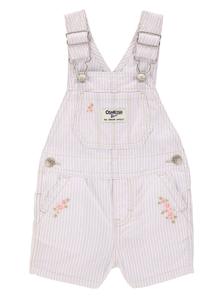 OshKosh Ogrodniczki w kolorze fioletowym rozmiar: 74