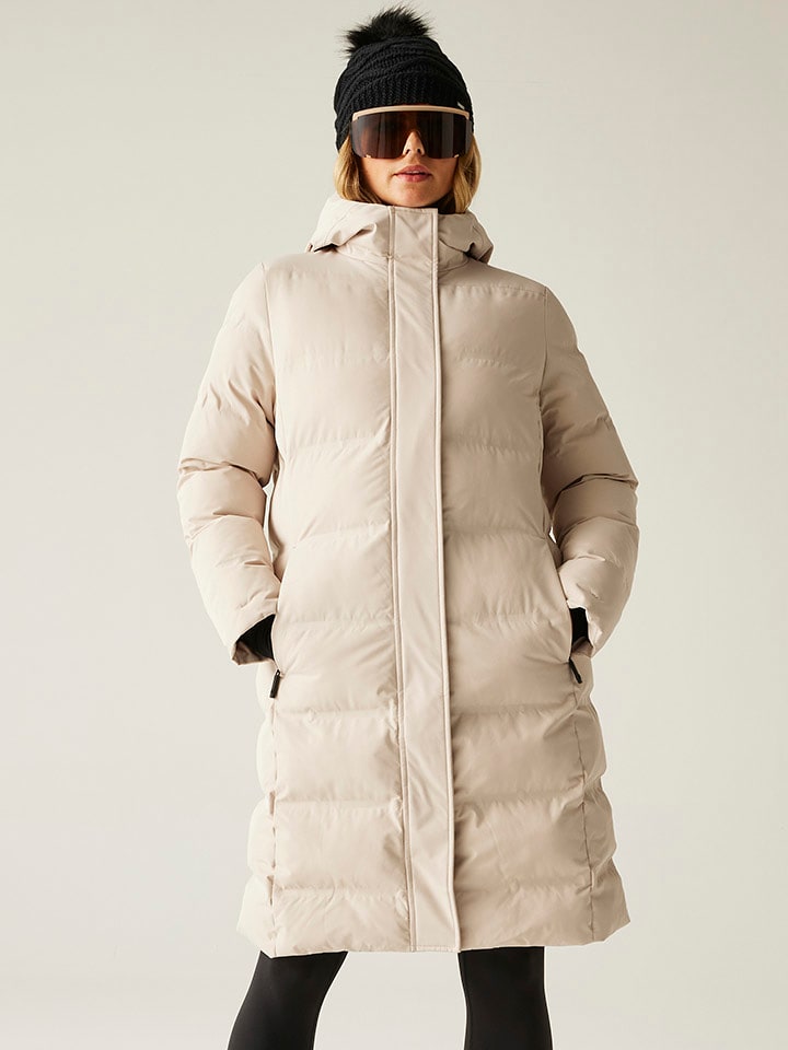 Dare 2b Płaszcz pikowany "Wander" w kolorze kremowym rozmiar: 36