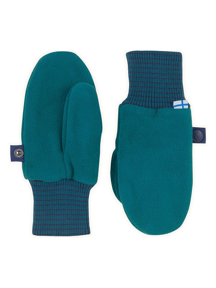 finkid Rękawiczki funkcyjne "PUPUJUSSI" w kolorze turkusowym rozmiar: 80-98