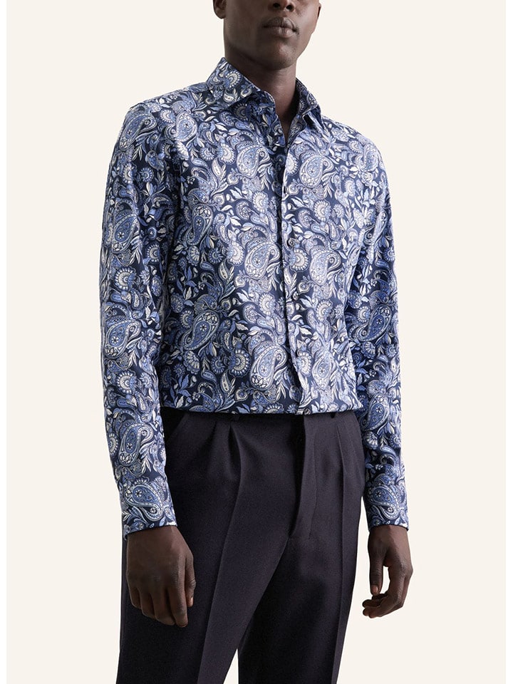 Seidensticker Koszula w kolorze granatowym rozmiar: 42