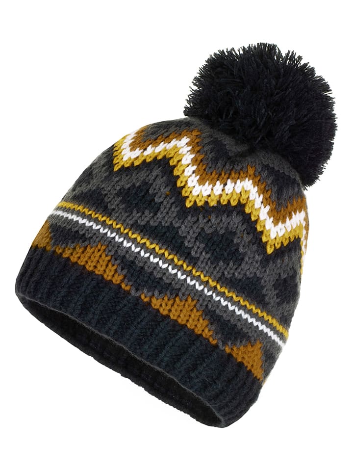 Kamik Czapka "Karo" w kolorze żółto-czarnym rozmiar: 140-176
