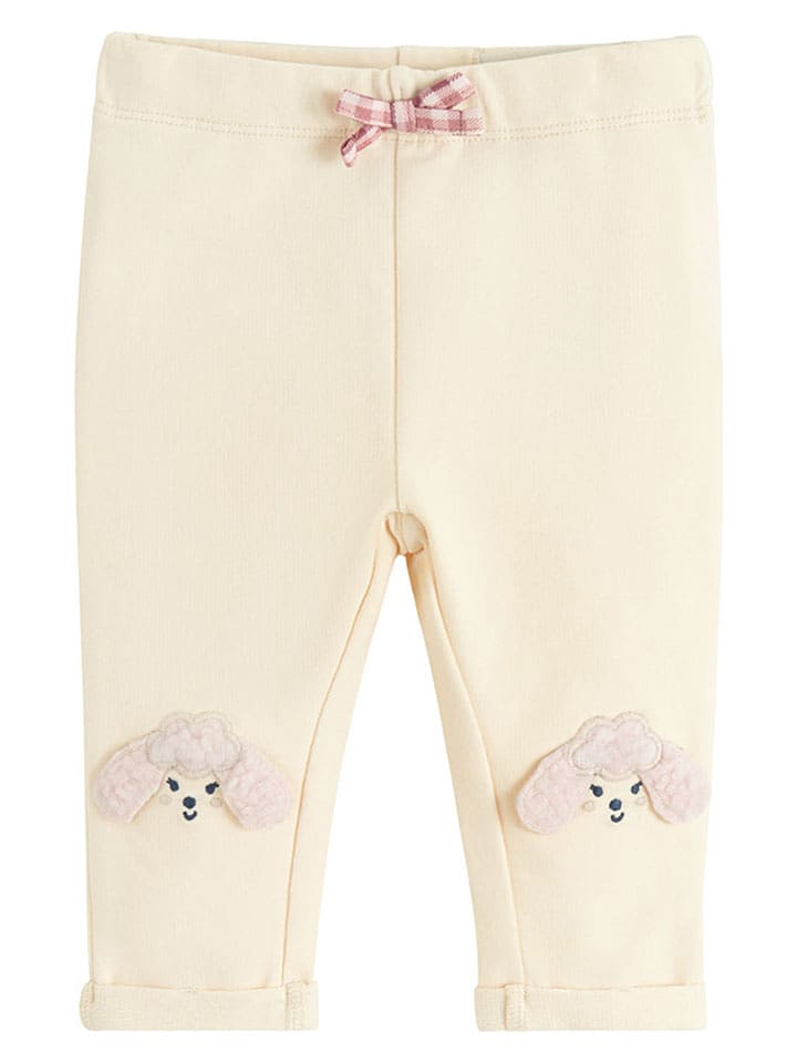 COOL CLUB Legginsy w kolorze kremowym rozmiar: 80