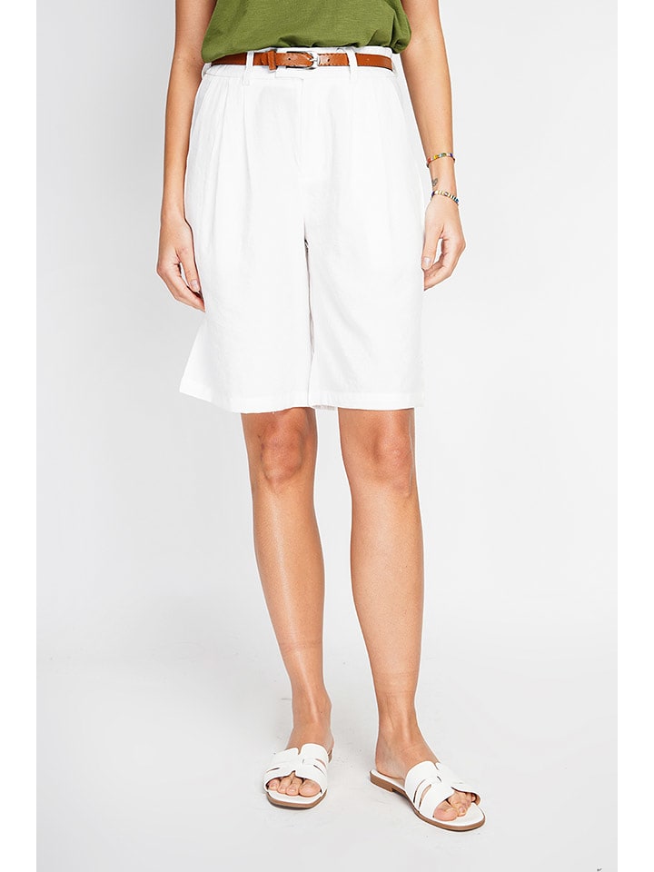 William de Faye Bermudy w kolorze białym rozmiar: 40