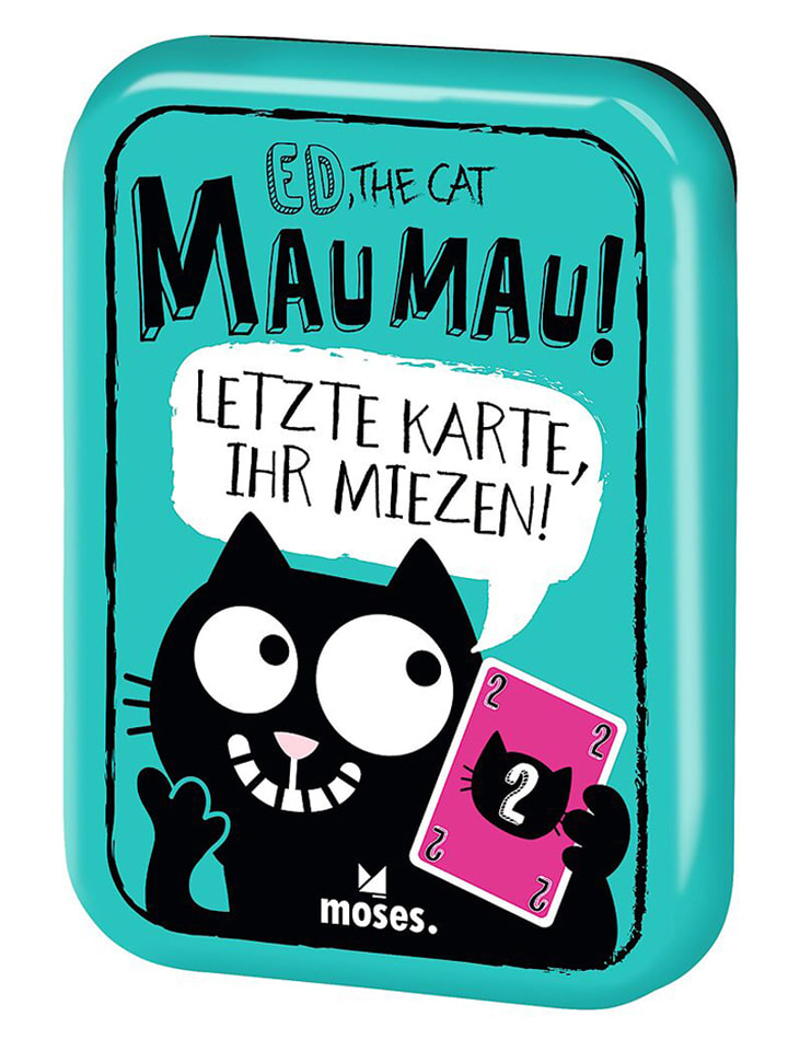 moses. Gra karciana "Ed, the Cat - Mau Mau" - 6+ rozmiar: onesize