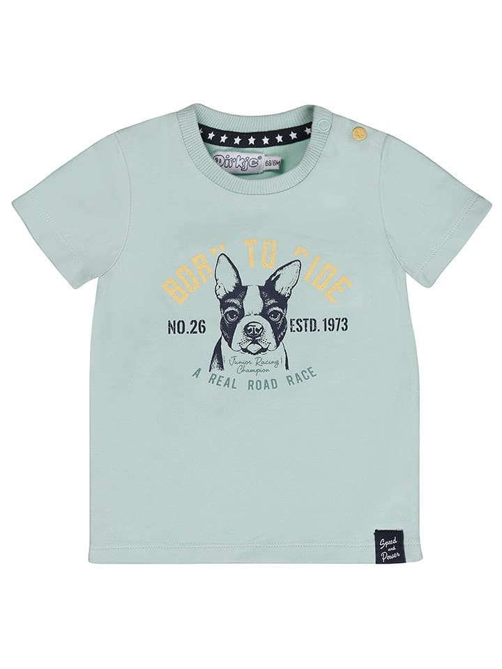 Dirkje Koszulka w kolorze błękitnym rozmiar: 110