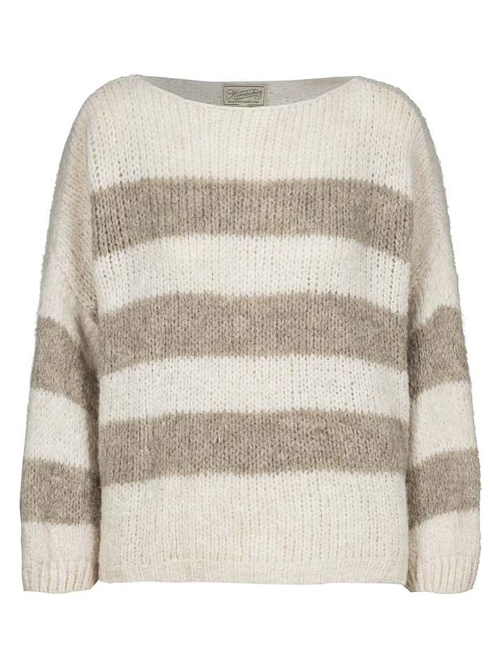 Herrlicher Sweter "Leena" w kolorze kremowym rozmiar: XL