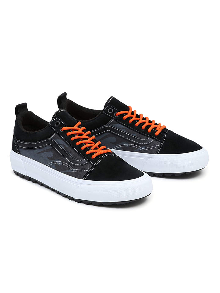 Vans Skórzane sneakersy w kolorze czarno-granatowym rozmiar: 40,5