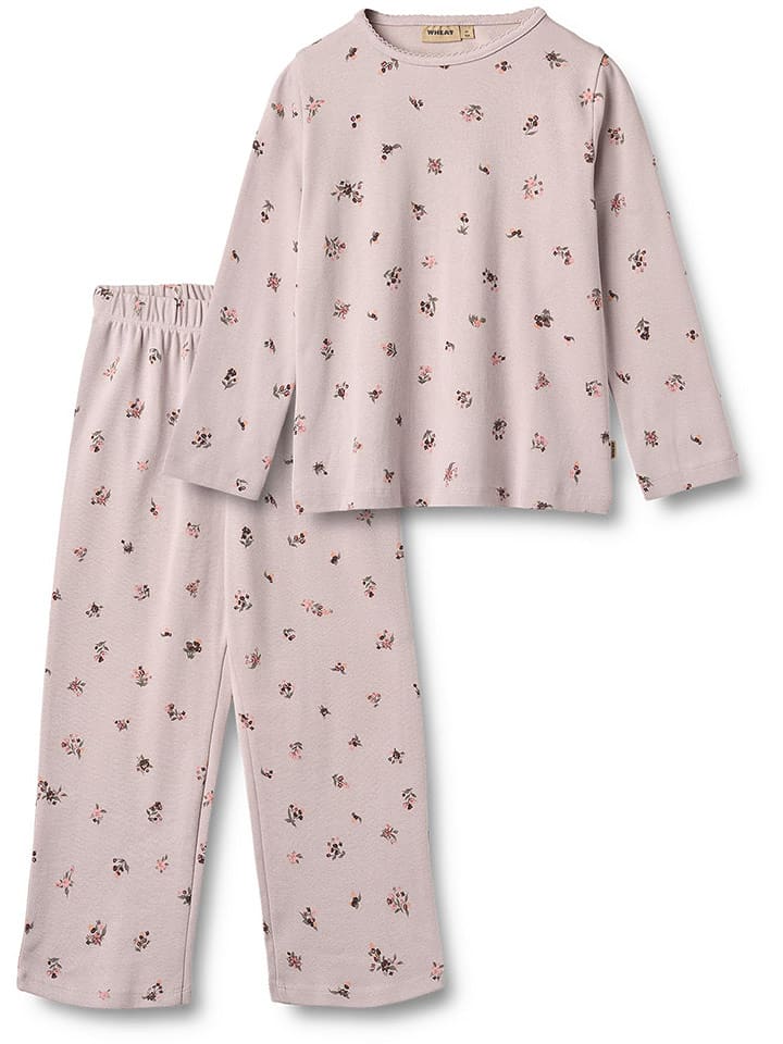 Wheat Piżama "Mila" w kolorze fioletowym rozmiar: 128