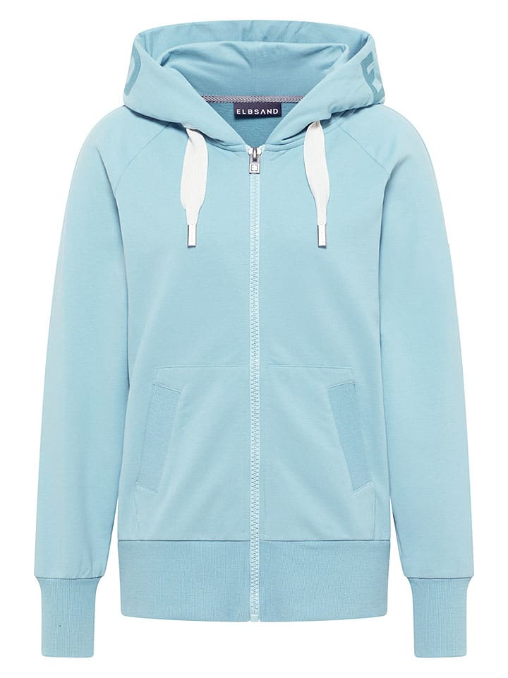 ELBSAND Bluza "Kelda" w kolorze błękitnym rozmiar: XS
