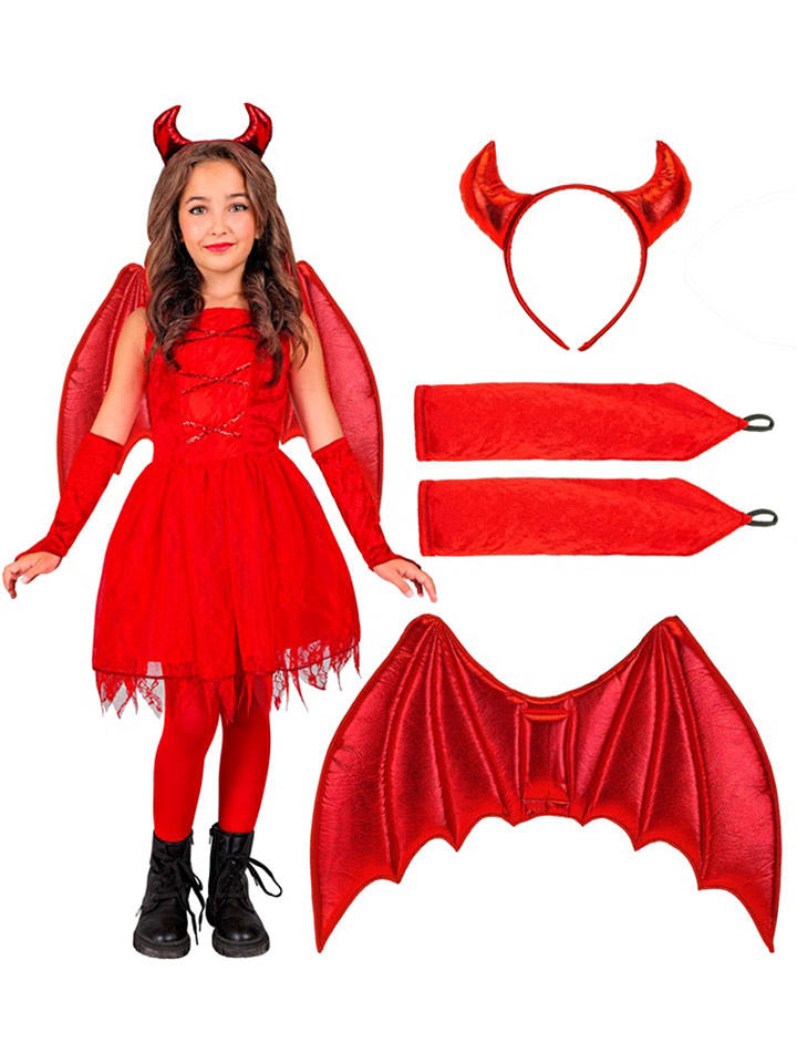 Widmann Kostium "Devil" w kolorze czerwonym rozmiar: 140