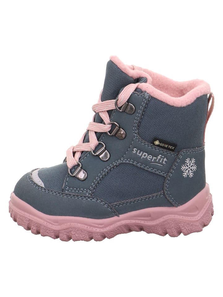 superfit Botki zimowe "Husky" w kolorze niebieskim rozmiar: 23