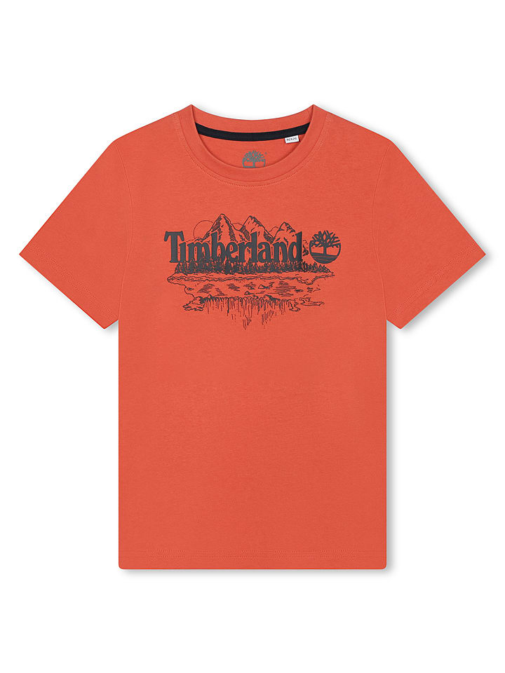 Timberland Koszulka w kolorze ceglanym rozmiar: 104