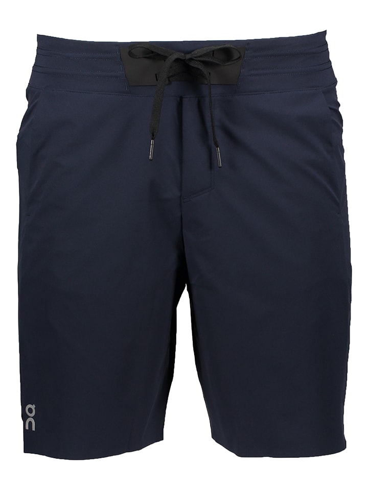 ON RUNNING Szorty 2w1 w kolorze granatowo-czarnym do biegania rozmiar: S