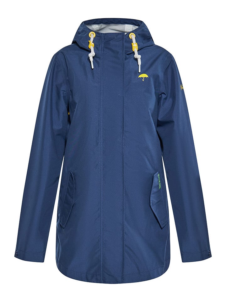 Schmuddelwedda Kurtka przeciwdeszczowa w kolorze granatowym rozmiar: XL