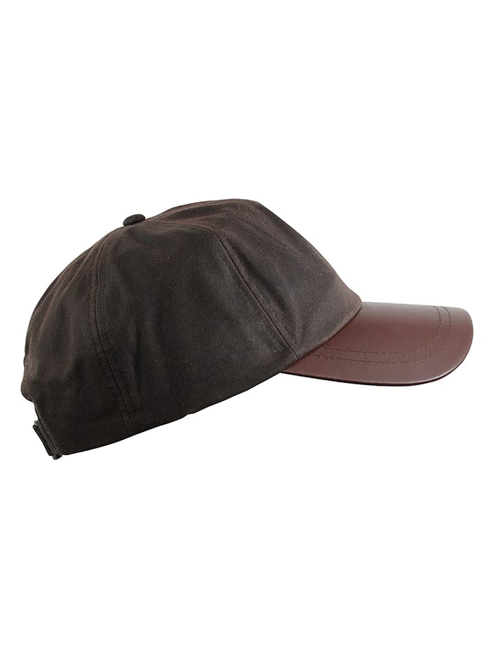 MGO leisure wear Czapka "Harry" w kolorze brązowym rozmiar: onesize