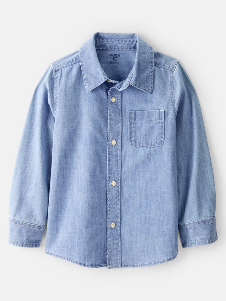 OshKosh Koszula dżinsowa w kolorze błękitnym rozmiar: 104