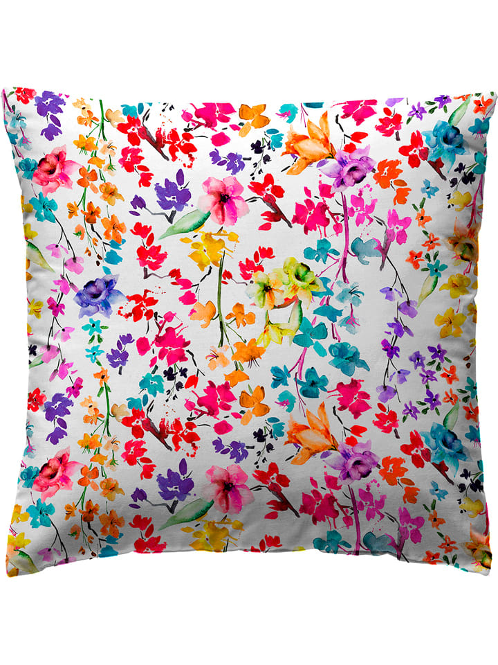 ethere Perkalowa poszewka "Haku" ze wzorem na poduszkę rozmiar: 80x80 cm