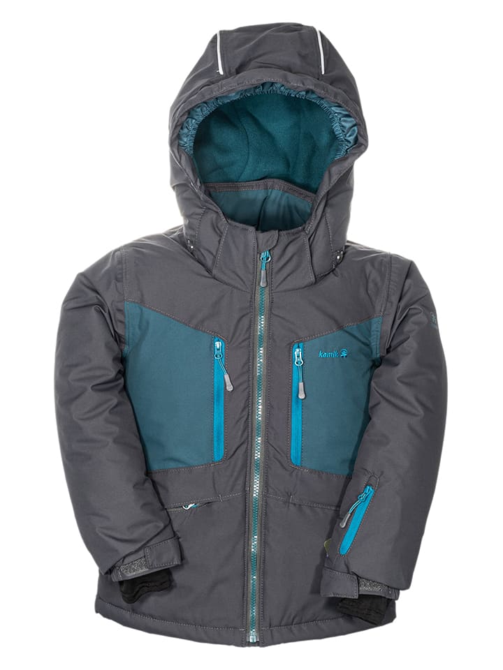 Kamik Kurtka zimowa "Max" w kolorze antracytowym rozmiar: 92