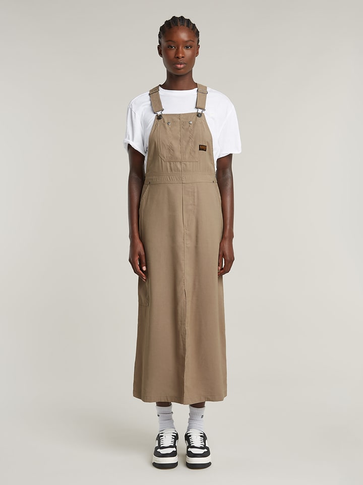 G-Star Sukienka w kolorze beżowym rozmiar: XXS