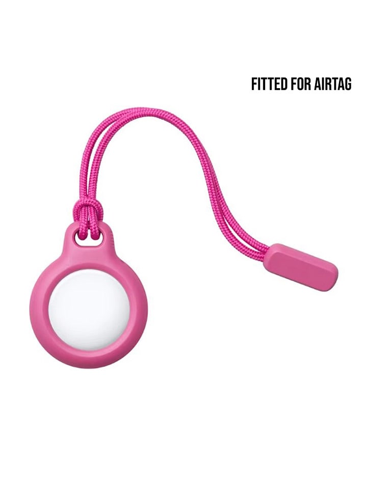 SmartCase Pasek w kolorze różowym na AirTag rozmiar: onesize