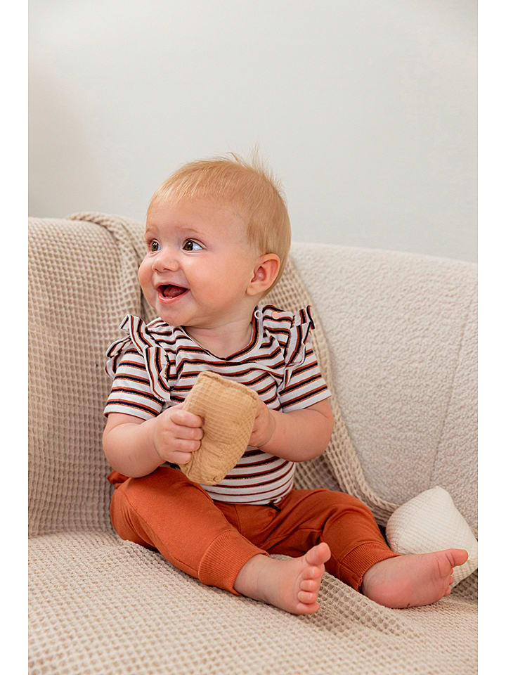 Dirkje Spodnie dresowe w kolorze czerwonym rozmiar: 74