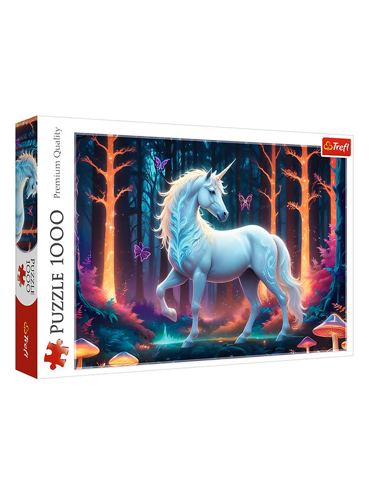 Trefl 1.000-częściowe puzzle "Mystical unicorn" - 12+ rozmiar: onesize