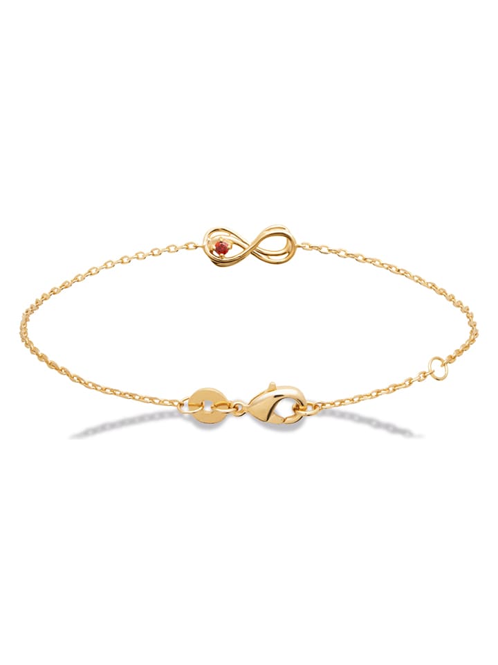 L'Atélier Précieux Pozłacana bransoletka z elementami ozdobnymi rozmiar: onesize