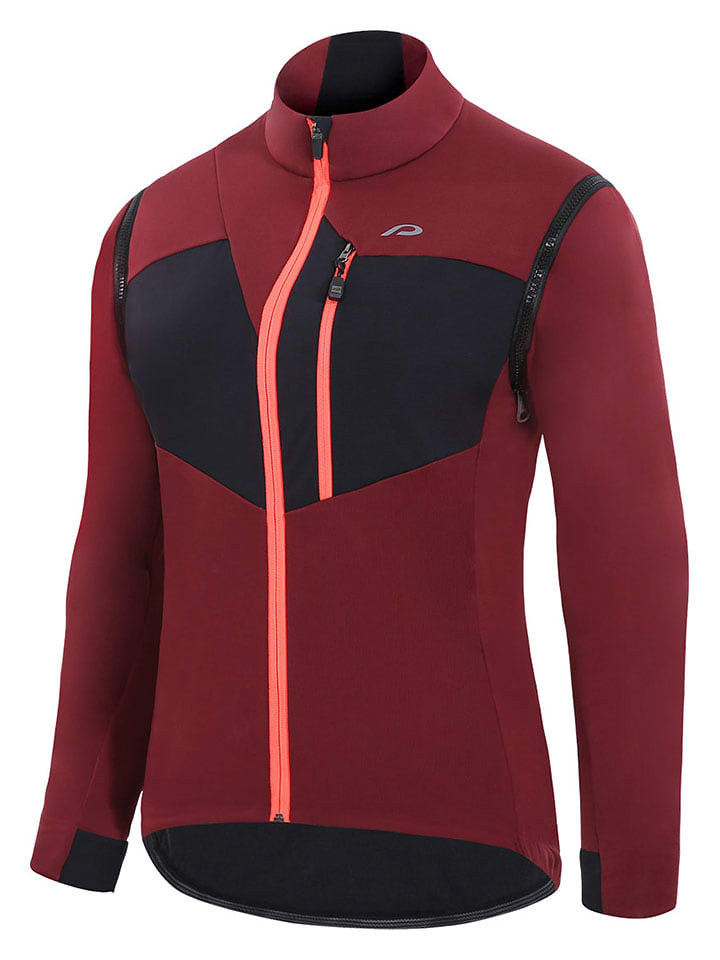 Protective Kurtka softshellowa "Fix Me" w kolorze bordowo-czarnym rozmiar: 38