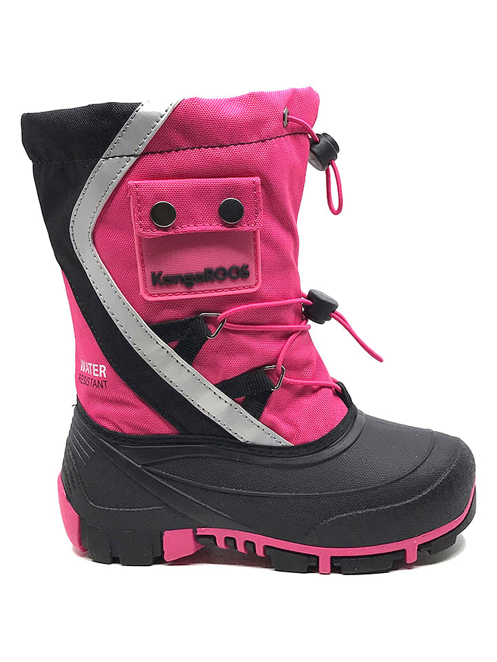 Kangaroos Kalosze "Kanga-Bean" w kolorze czarno-różowym rozmiar: 37