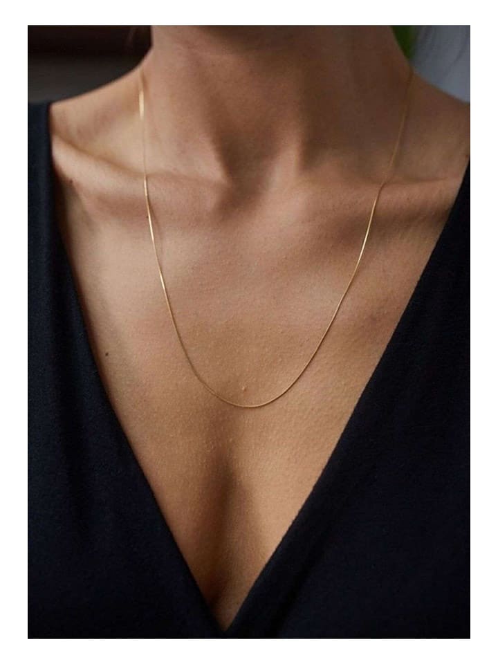 Heliophilia Srebrny naszyjnik - dł. 60 cm rozmiar: onesize