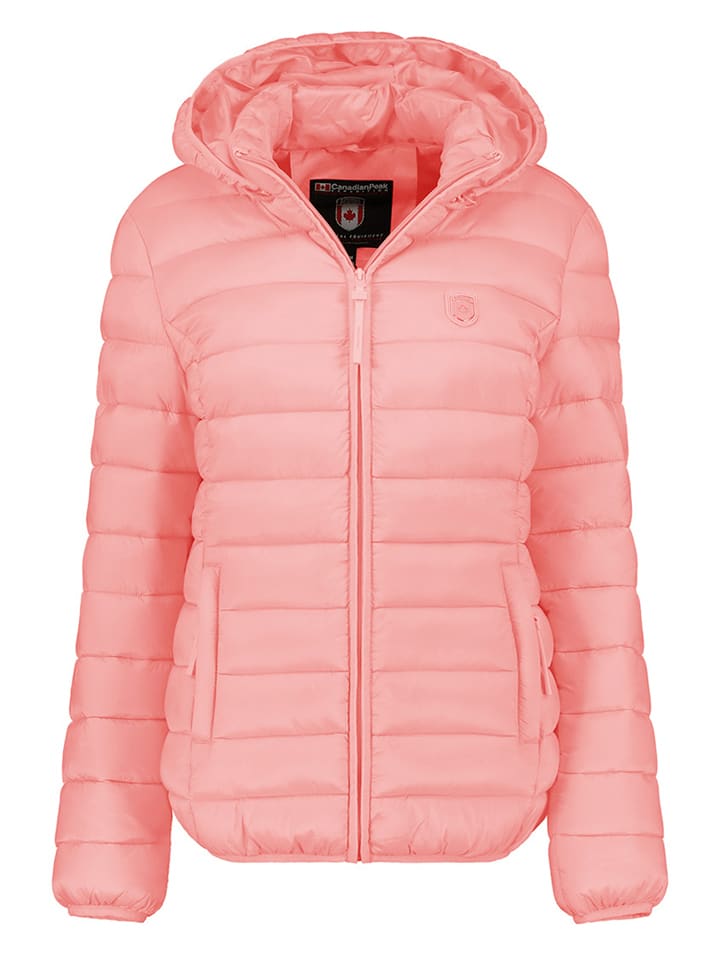 Canadian Peak Kurtka pikowana "Akitaleak" w kolorze jasnoróżowym rozmiar: XL