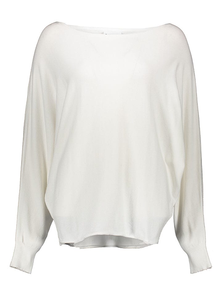 Sublevel Sweter w kolorze białym rozmiar: L/XL