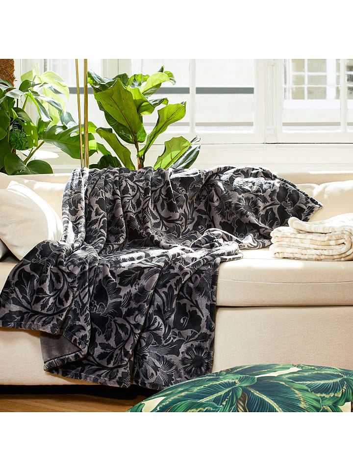 CXL by Christian Lacroix Pled w kolorze szaro-czarnym rozmiar: 130x160 cm