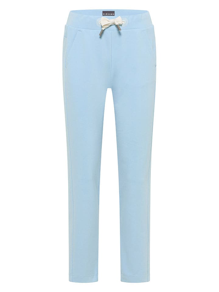 ELBSAND Spodnie dresowe "Brine" w kolorze błękitnym rozmiar: XL