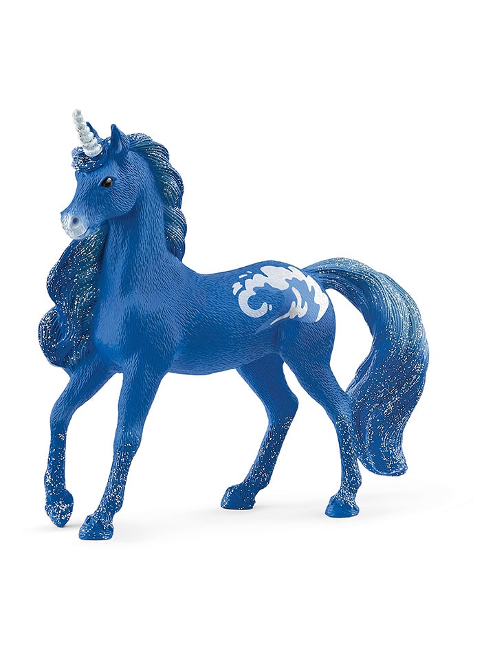 Schleich Figurka "Unicorn Beach Edition Wave" w kolorze niebieskim do zabawy - 5+ rozmiar: onesize