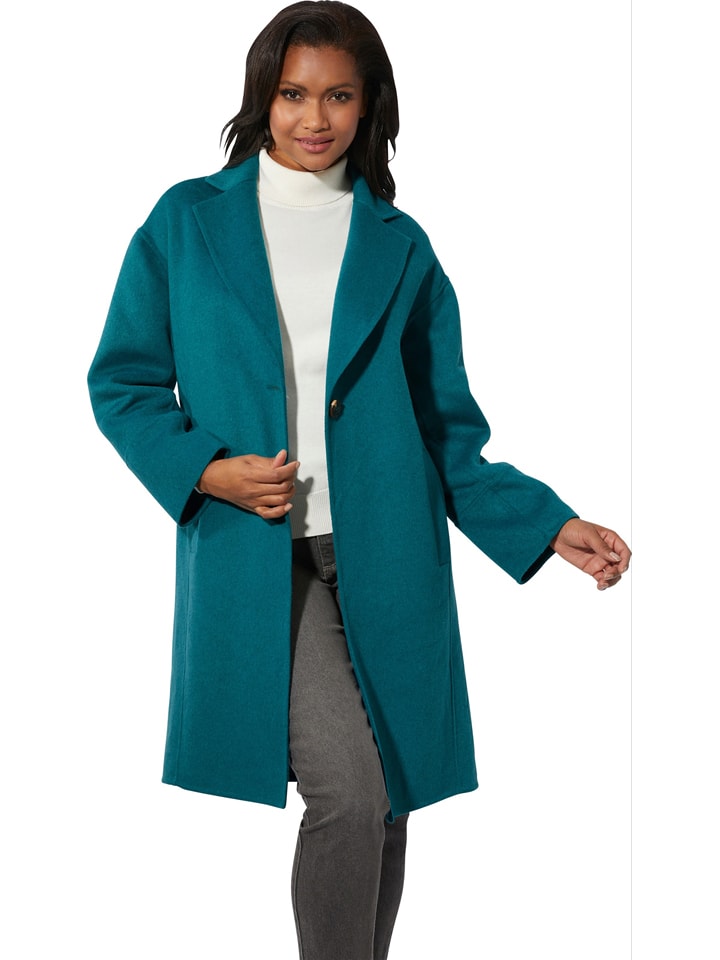 WITT WEIDEN Płaszcz przejściowy w kolorze turkusowym rozmiar: 48