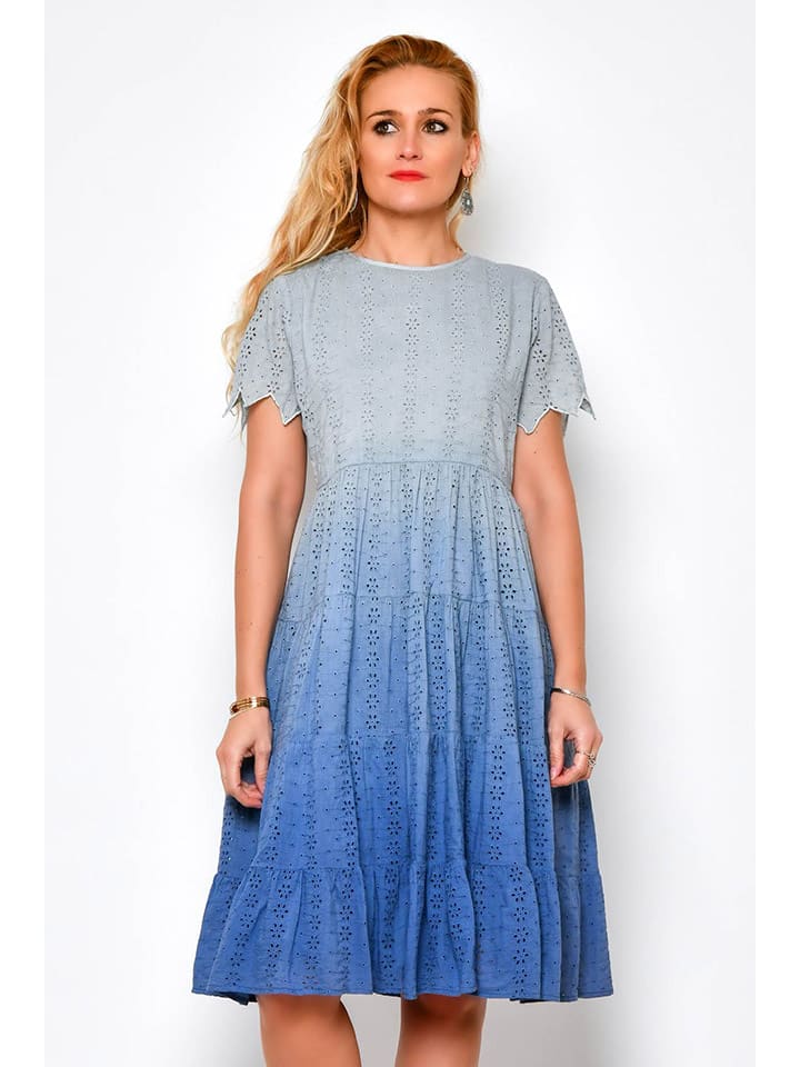 Tarifa Sukienka w kolorze niebiesko-błękitnym rozmiar: S