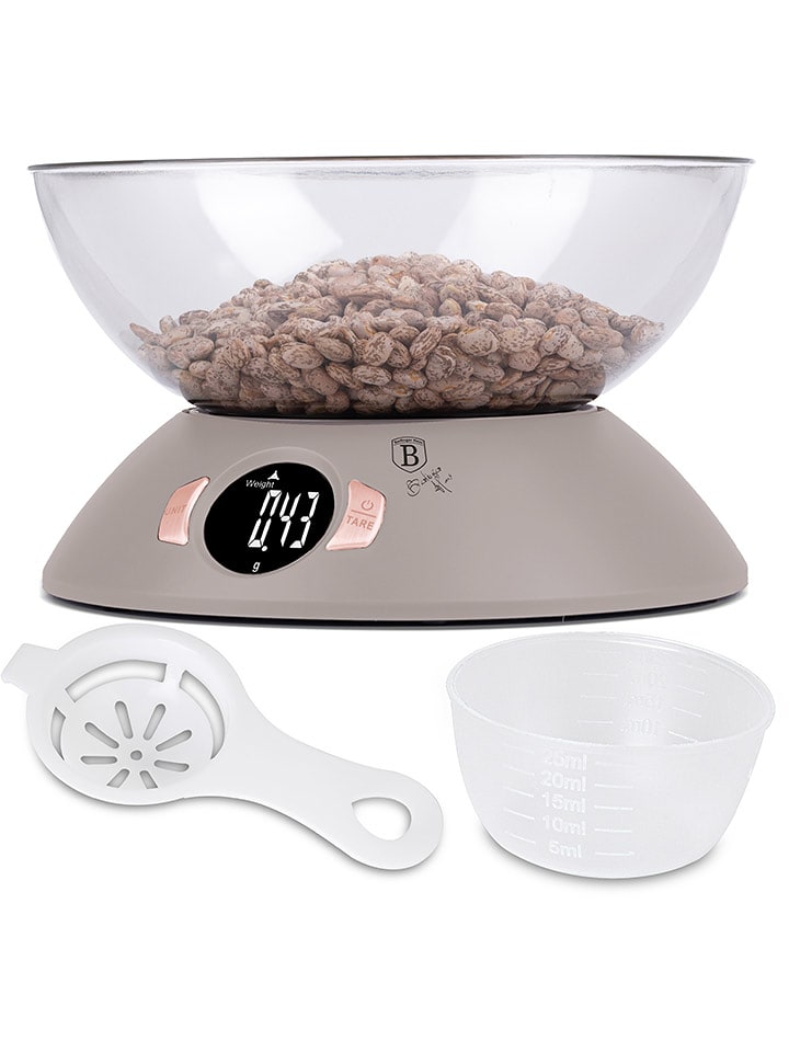 Berlinger Haus Waga kuchenna w kolorze jasnobrązowym rozmiar: onesize