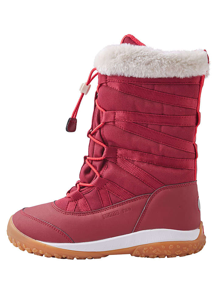 Reima Kozaki zimowe "Samojedi" w kolorze czerwonym rozmiar: 38