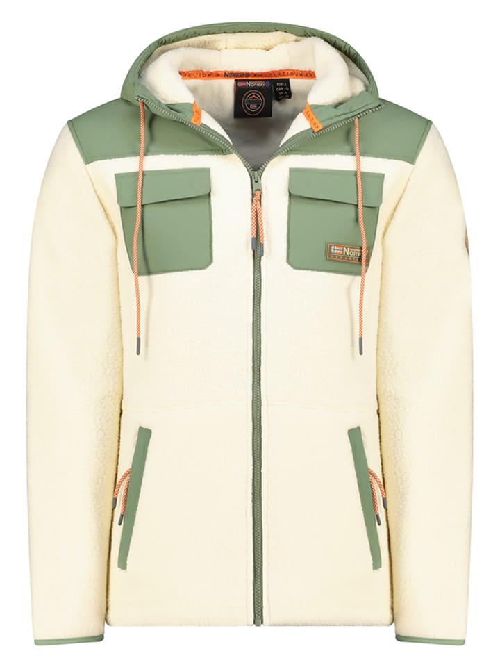 Geographical Norway Kurtka polarowa "Toulouse" w kolorze kremowym rozmiar: XL
