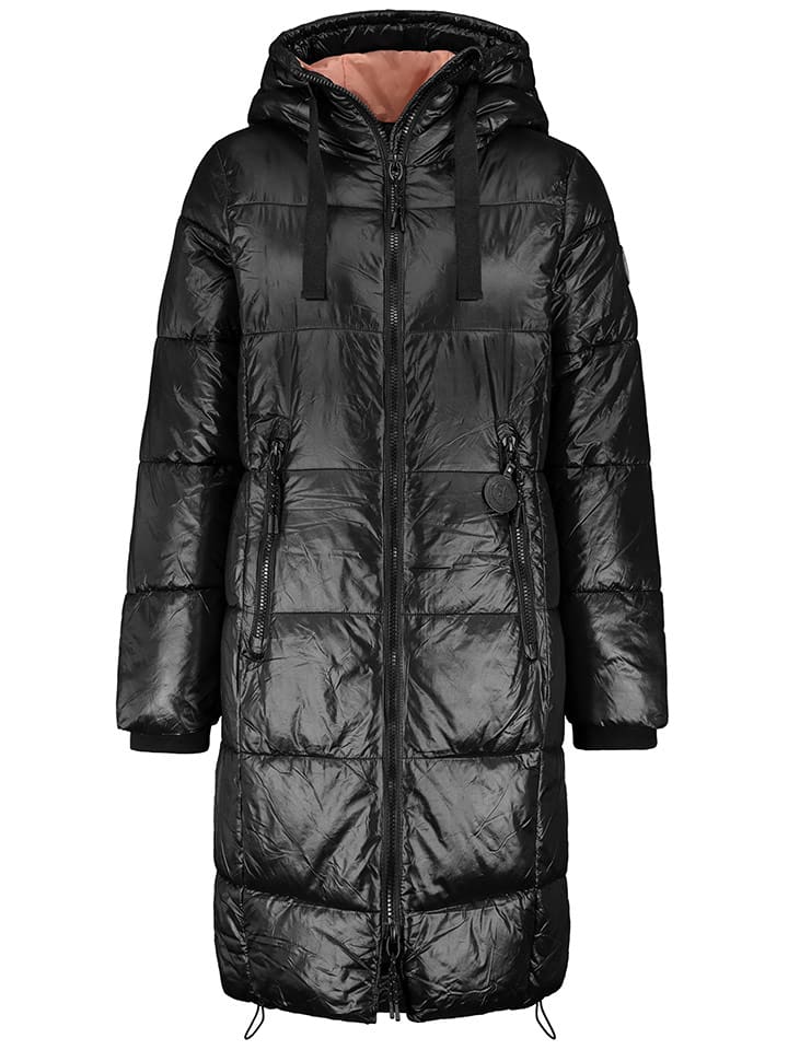 Sublevel Płaszcz pikowany w kolorze czarnym rozmiar: L