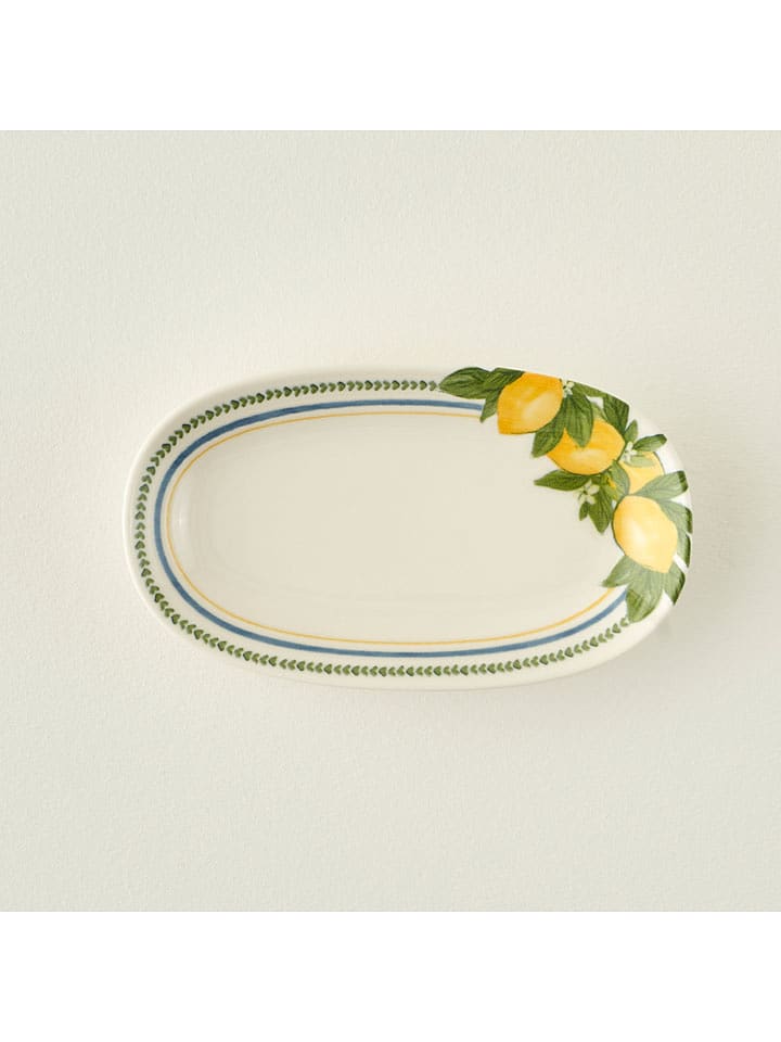 BELLA MAISON Półmisek "Lemoncello" w kolorze biało-żółto-zielonym rozmiar: onesize