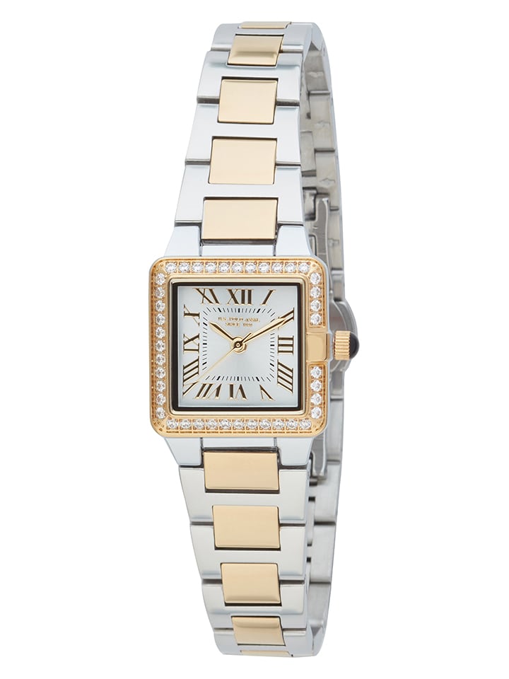 U.S. Polo Assn. Zegarek kwarcowy w kolorze srebrno-złotym rozmiar: onesize