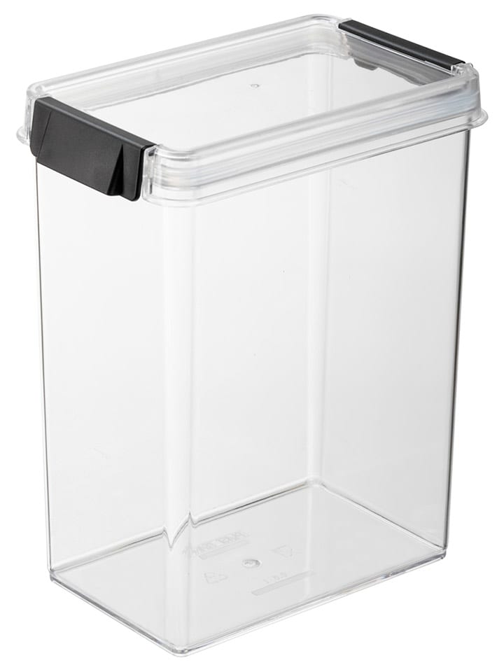 Plast Team Pojemnik w kolorze czarnym - 16,8 x 21,5 x 10,9 cm rozmiar: onesize